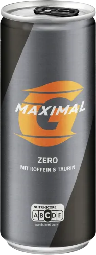 Maximal G energy drink ZERO