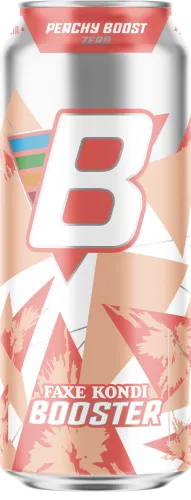 Faxe Kondi Booster Peachy Boost Zero